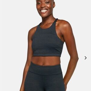 Outdoor Voices - TechSweat Crop Top - Charcoal - M - NWOT